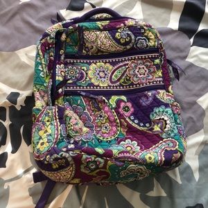 Paisley Vera Bradley Campus Backpack